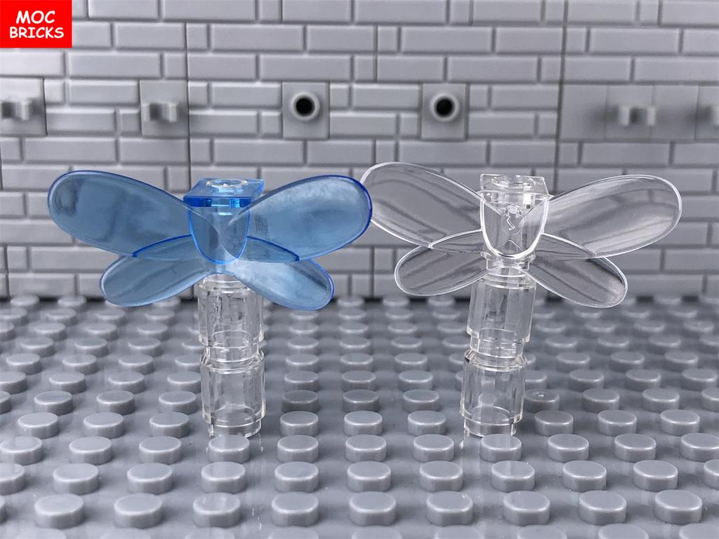 8 шт. Кубики MOC 4 см Фигурка Одежда Фея Крылья Бабочки Пчелы 10183 Декор Сцены Подлеска Джунглей Строительные Кирпичики Детские Игрушки Сделай Сам