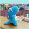 Adorable Cartoon Dinosaur Plush Keychain For Girls Soft Cute Stuffed Animal Toy Gift