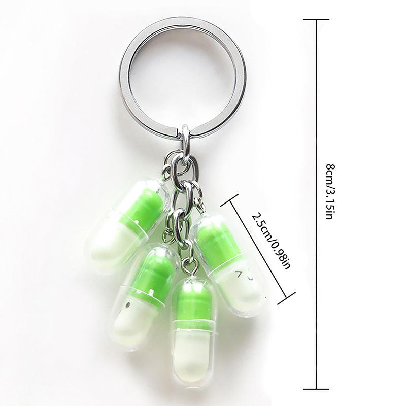 Милый смайлик капсула брелок смешной таблетка наркотик кулон акриловый брелок женская сумка подарочный брелок мини модель капсула