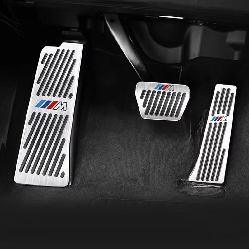 BMW Car Accelerator Brake Pedal Auto Interior Accessories For BMW G05 G06 G07 G01 G02 F07 F10 F20 F30 F34 F32 F33 F36 G20 G22 VM4
