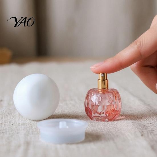 Perfume Container Molds 2/3Pcs DIY Bottle Silicone Mold, Spray Making Mould, Pump Fragrance Resin Epoxy Casting Gift for Crafting Enthusiasts Flexible