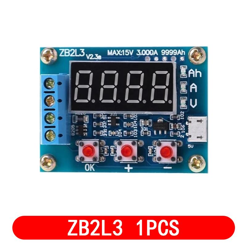 1~4 шт. ZB2L3 Тестер емкости аккумулятора Внешняя нагрузка Тип разряда 1,2-12 В Аккумулятор 18650 Тест равной емкости Высокое качество