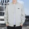JEEP SPIRIT Men's Casual Baseball Collar Jacket