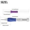 9Pcs/Box Magic Threaders ABS Plastic Punch Needle Sewing Embroidery Pen Set Knitting