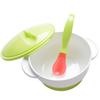 Baby With Slip-resistant Tableware Temperature Sensing Bowl Feeding Sucker