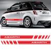 2 шт. Боковые наклейки на двери автомобиля для FIAT Abarth 500 595 Длинные спортивные полосы Стайлинг Виниловая пленка Декоративные наклейки Автоаксессуары для тюнинга