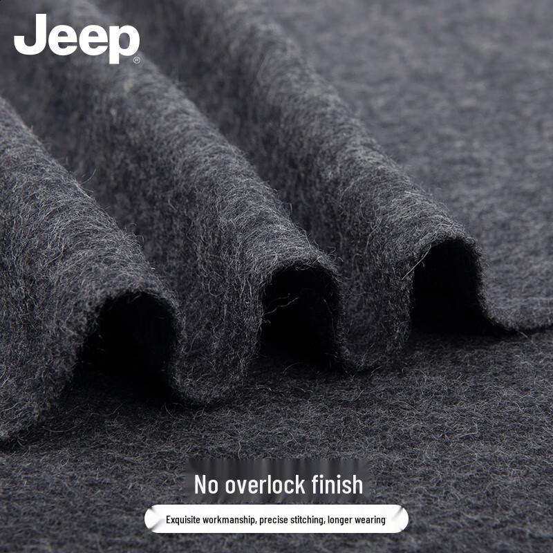 Jeep Men's Pure Wool Scarf
