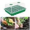 24/48 Holes Flower Plant Seed Grows Box with Humidity Dome Seed Propagation Container for Hydroponics Growing System