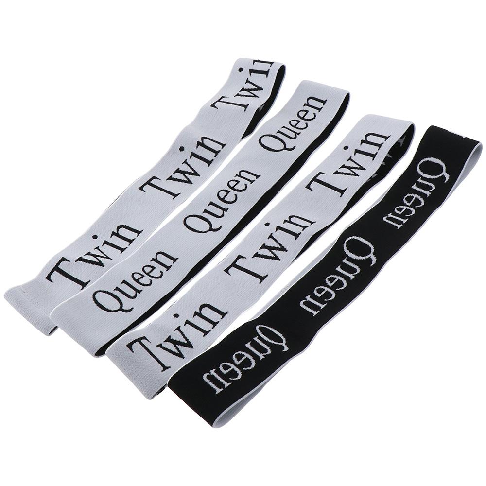 King Twin Full Queen Sheet Straps Closet Organization Bed Sheets Storage Bands Sheet Organizer Belt