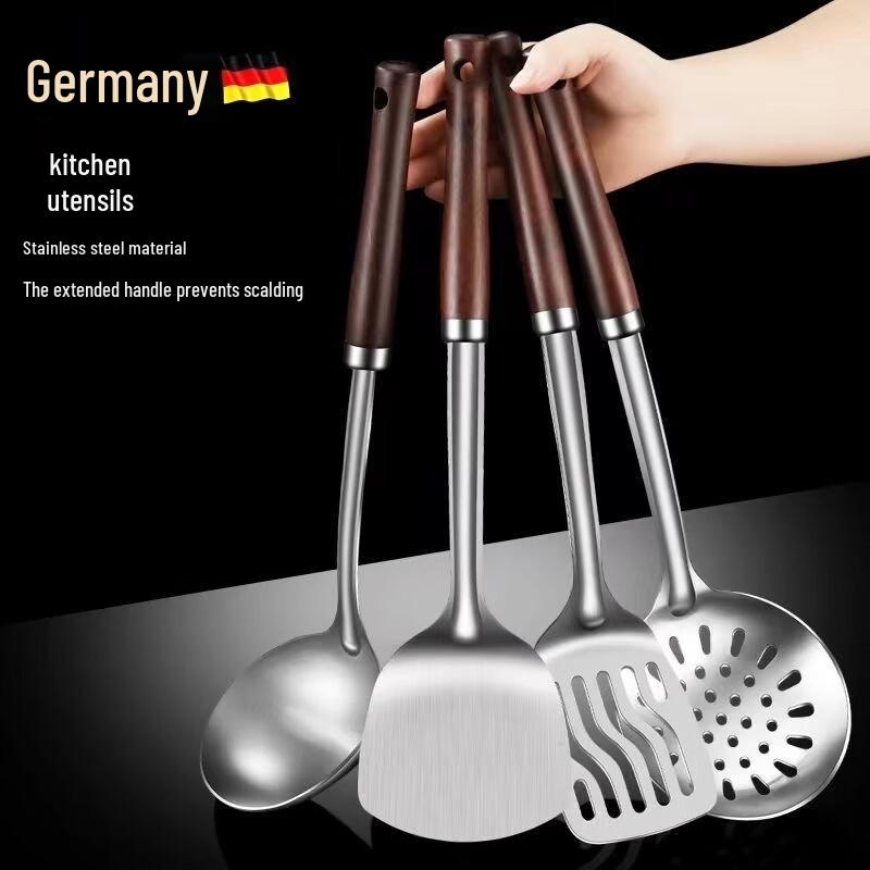 Thickened Stainless Steel Stir-Fry Spatula
