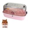 Pet Health Center Hamster Cage House Set Prevention with Removable Ventilation Circle Wheel Waterer (Water Drinker/Food Container/Turn Wheel/Escape