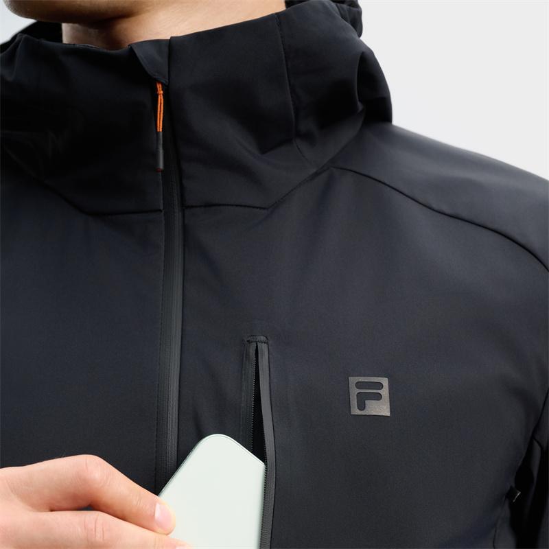 Новая куртка FILA x BBC EARTH EXPLORER Мужская Черный питч A11M437713FBK
