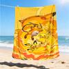 1pc Pikachu, Raichu Outdoor Flannel Blanket, Lightweight Warm Cozy for Travel Camping Office Soft Polyester Fabric