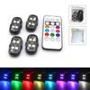 New Wireless LED Strobe Lights Car Decor Atmosphere Light, 8 Colors Rechargeable Led Lights Anti-Collision LED Warning Light