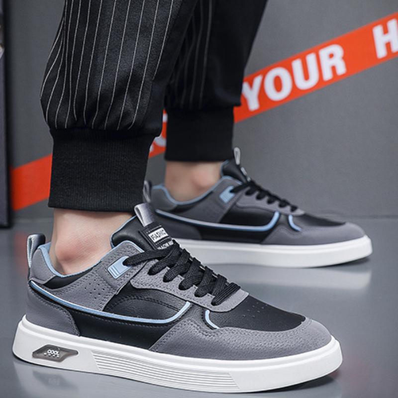 Модные мужские кроссовки, удобная повседневная обувь для мужчин, популярная мужская легкая вулканизированная обувь, походная спортивная обувь для бега, теннис