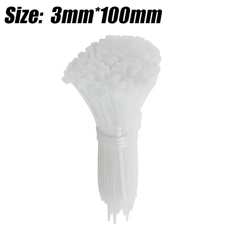 100/500 шт. кабельных стяжек с винтовыми отверстиями, многоразовые фиксированные нейлоновые кабельные стяжки, самоблокирующиеся стяжки для шнуров, ремни, крепежные петли, офисный органайзер