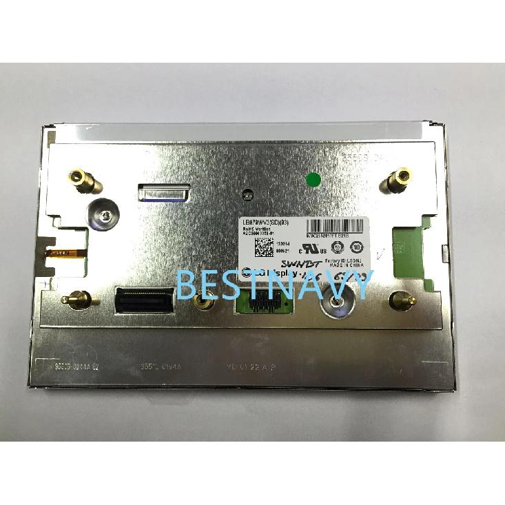 For Mercedes Ben W204 E260 car GPS navigation audio 7" LCD display LB070WV3(SD)(01) LB070WV3-SD01 SD02 SD03 screen Test good