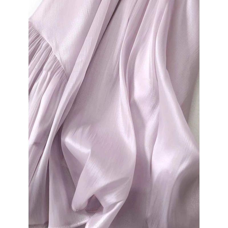 French-Style High-End Slimming and Comfortable Skirt, 2026 Summer Fashion High-Waisted A-Line Skirt, Beautiful Drapey Skirt, Trendy