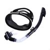Single Lens Diving Mask Breathing Tube Set Full Dry Top Snorkel Anti Fog Waterproof Leakproof