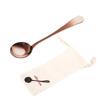 Watchget Coffee Spoon Stainless Steel Rose Gold Professional Barista Cupping Spoon with Cloth Bag, Gift