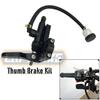 Universal 22mm Motorcycle Clutch Thumb Brake Lever Kit Rear Master Pump Cylinder Handle Motorcycle Brake Modified Parts
