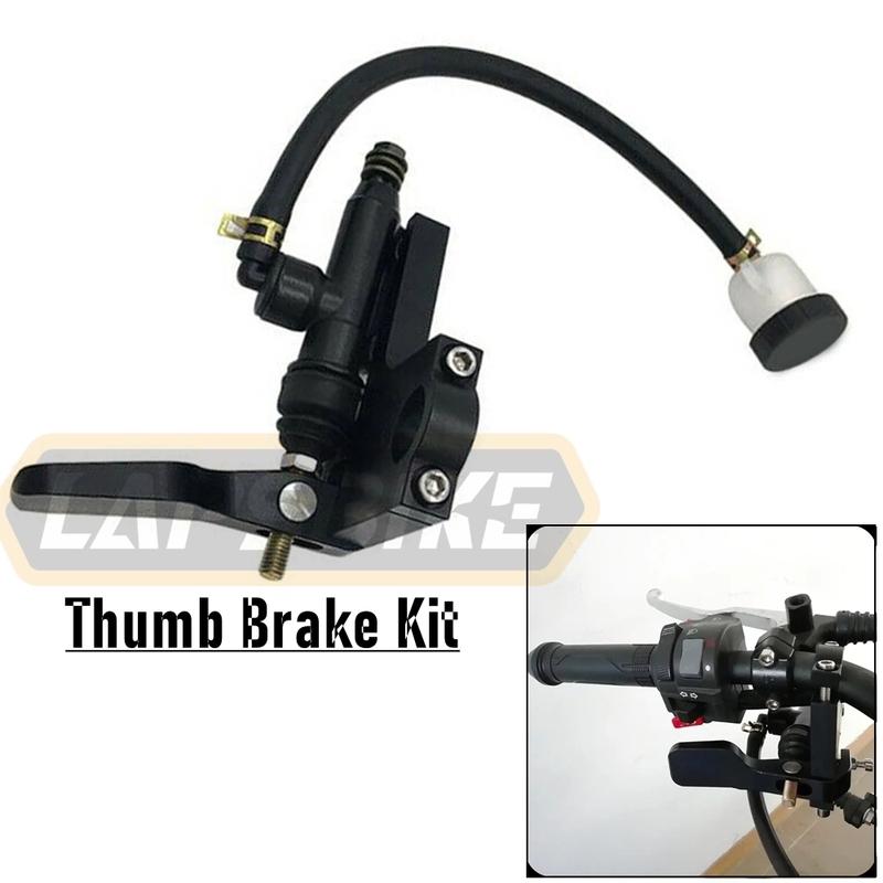 Universal 22mm Motorcycle Clutch Thumb Brake Lever Kit Rear Master Pump Cylinder Handle Motorcycle Brake Modified Parts