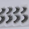 Тонкие расклешенные пушистые многослойные накладные ресницы для наращивания ресниц крест-накрест 3D искусственный норковый волос