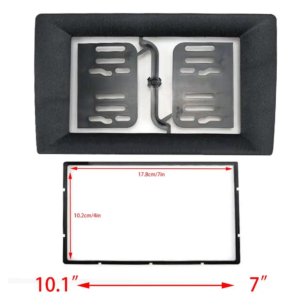 2 Din Fascias 9 Inch 10 Inch To 7 Inch Car Center Console Radio Frame For Universal Multimedia Player DVD Radio Facia Dashboard