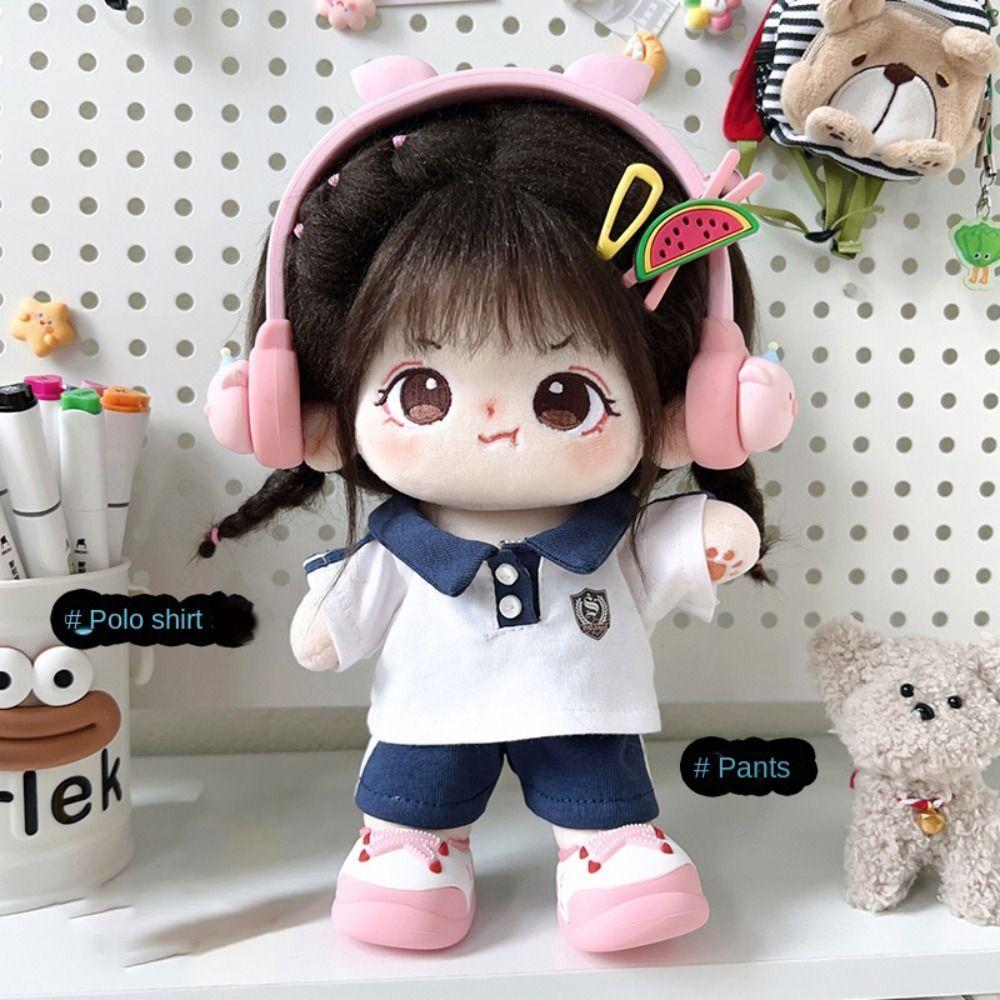 Fashion 20cm Cotton Doll Clothes Dressing Game DIY Doll's Accessories Trendy Replacement Outfit