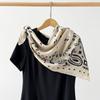 90cm Women Head Scarf Printed Silk Scarves Fashion Female Shawl Wrap  Summer Accessories