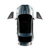 Authentic Car Treble Horn Cover Speaker Audio Frame A-Pillar Speaker Cover For BMW 5 Series F10 F11