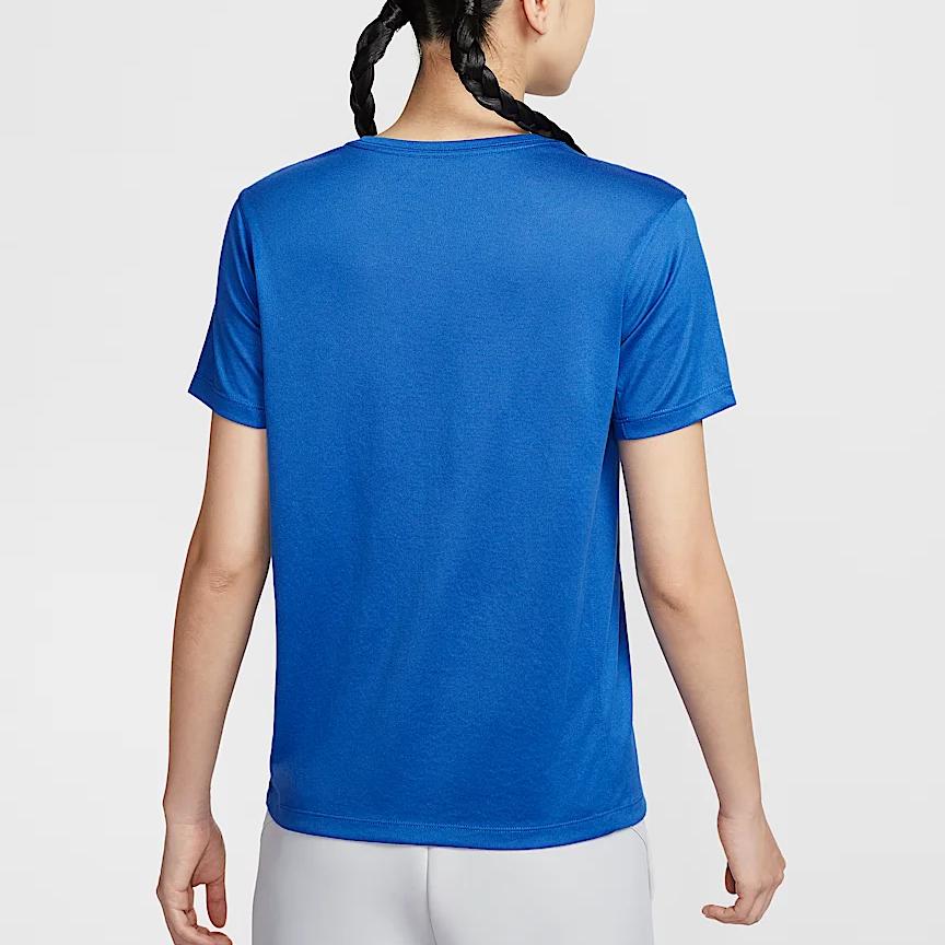 Nike Женская футболка Dri Fit Королевский синий IB8899-450