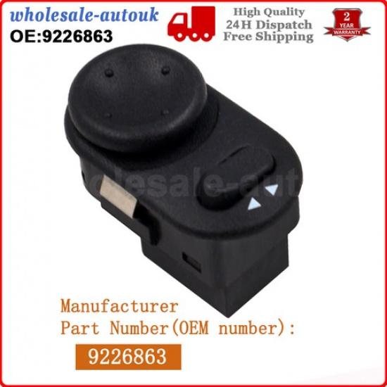 2 шт. Для Opel Vauxhall Vectra B Astra G Zafira A Переключатель регулировки зеркал 9226863