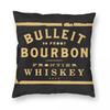 Bulleit Bourbon Whiskey Квадратная Наволочка Полиэстер Лен Бархатный Узор Молния Декор Подушка-плед Чехол для Подушки на Диван x