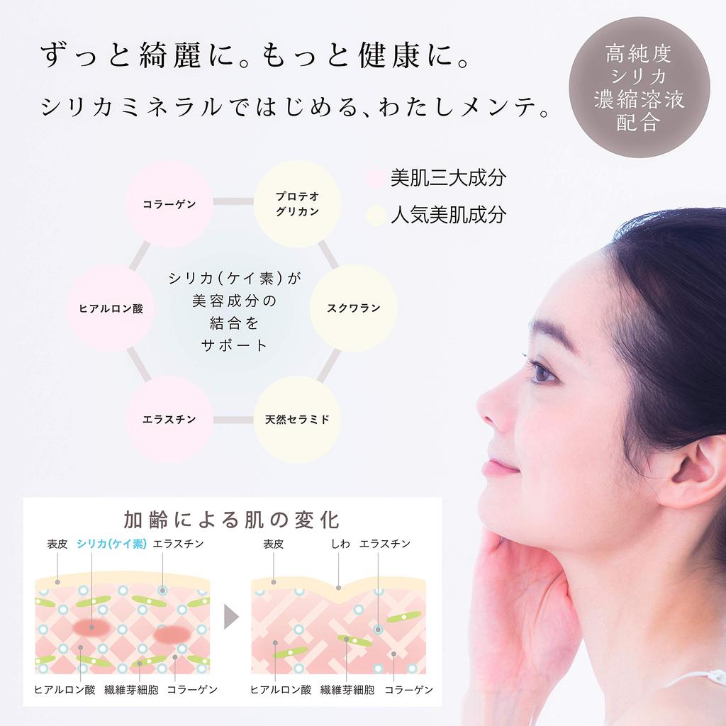 Кремний высокой чистоты Концентрированный раствор кремния 500 мл Питьевой кремний Кремний растворимый в воде Безопасный и надежный Одобрен Японским обществом