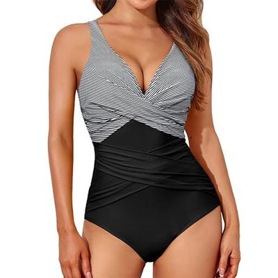 Винтажный слитный купальник Сексуальный купальный костюм с принтом для женщин Летний монокини Купальники Купальные костюмы Бохо Женские купальники