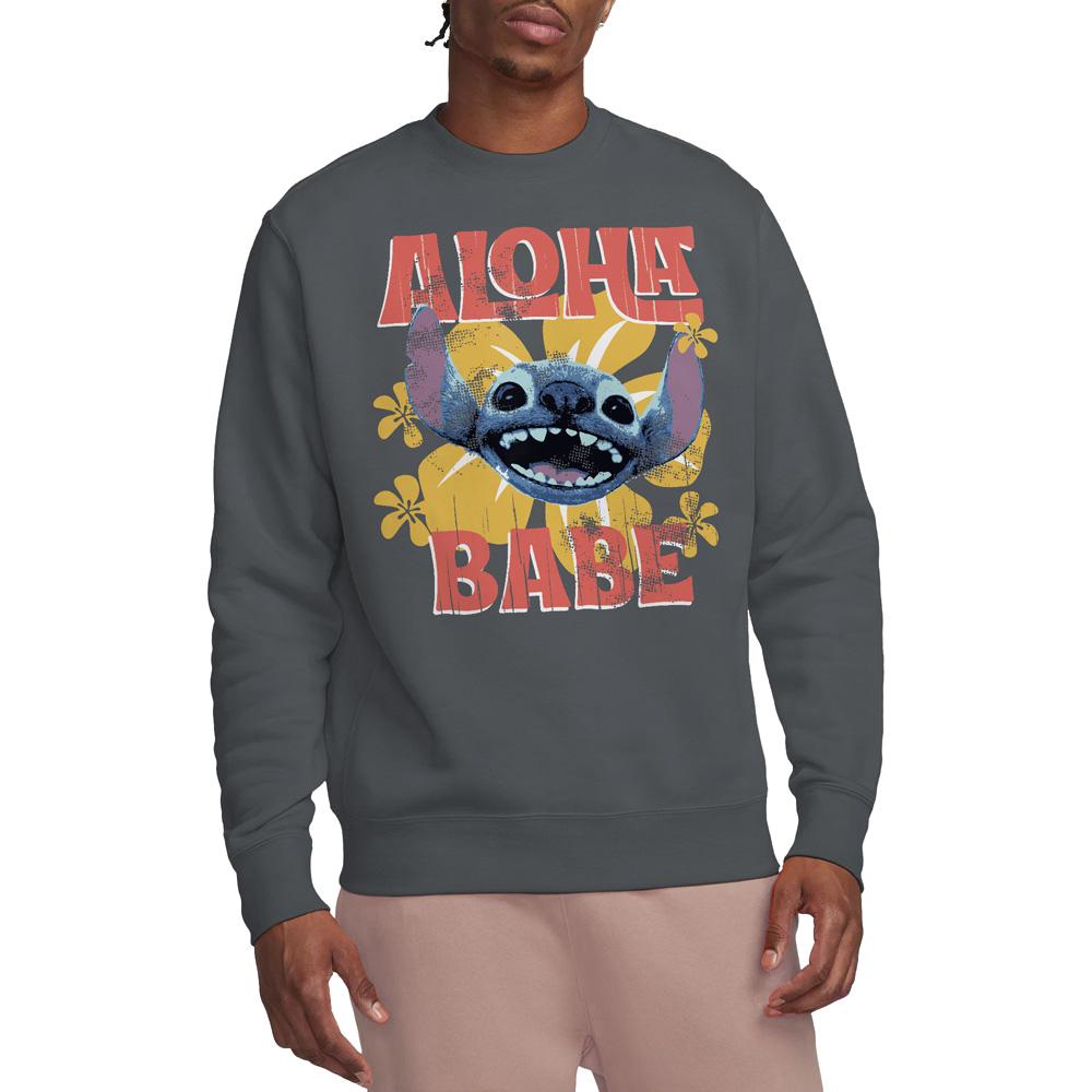 Lilo & Stitch Unisex Adult Aloha Babe Sweatshirt