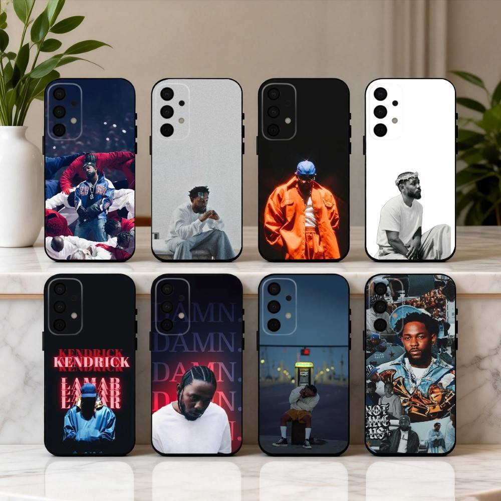К-Кендрик-К Рэпер Л-Лэмар-Р Чехол для телефона Samsung Galaxy A73,A72,A71,A70,A53,A52,A51,Мягкий силиконовый черный чехол