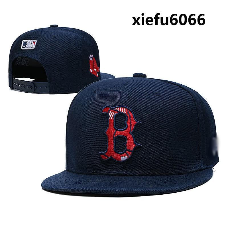 MLB Baseball Cap Flat Brim Adjustable Snapback Street Style Embroidered Men Women