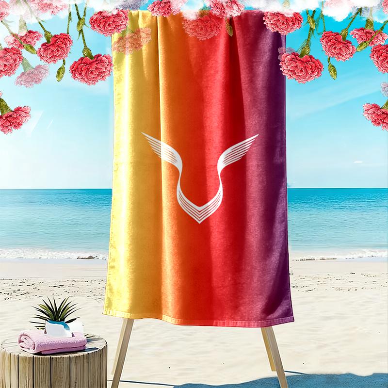 Lewis Hamilton Print Beach Towel, Large Soft Quick Dry Towel for Beach Camping Swimming