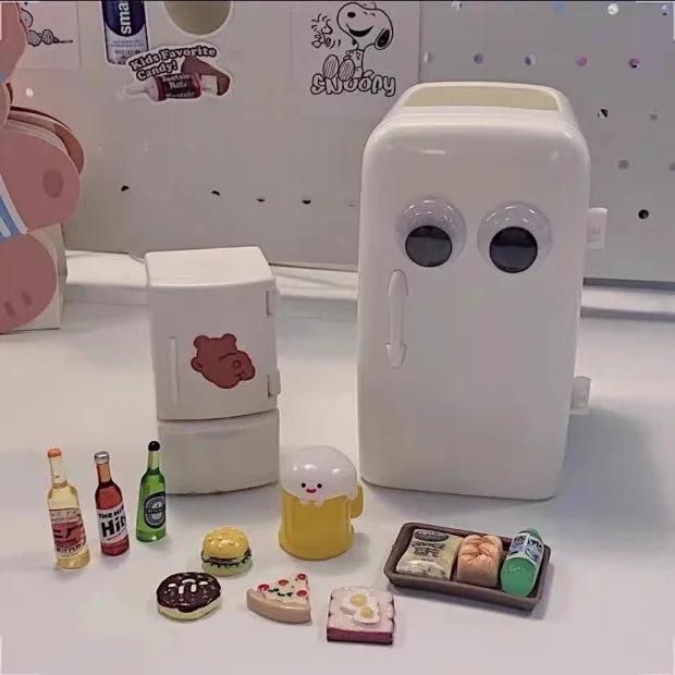 Скидка для новичков: Креативный мини-холодильник-подставка для ручек для студентов - Милый и забавный настольный органайзер