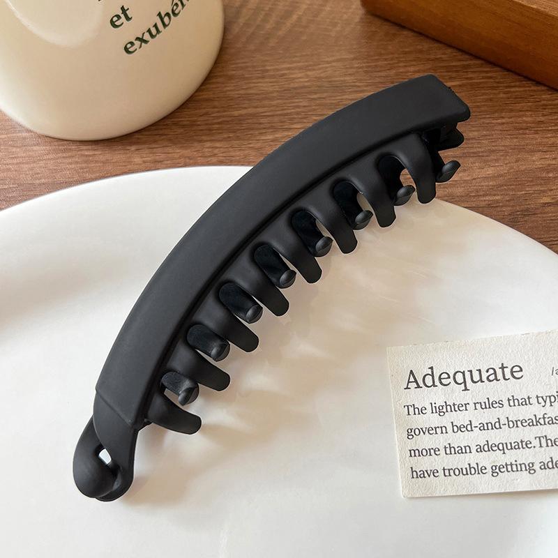 Заколки для волос однотонные заколка-банан женские аксессуары для волос заколки для хвостика заколки-крабы шпильки головные уборы