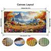 Diamond Mosaic Natural Mountain Scenery Large Size Diy Diamond Painting Full Drill Landscape Jewelry Cross Stitch Kits Wall Decor