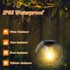 Solar Lantern 1/2pc LED Hanging Lights Outdoor Waterproof Garden Landscape Decoration for Backyard Fence Path