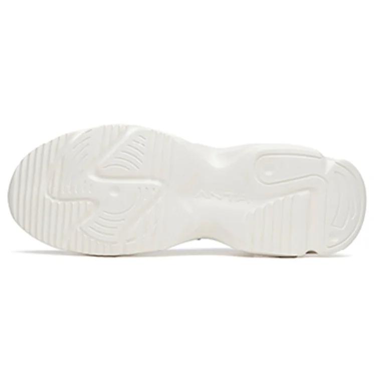 ANTA Running Shoes Women's Low-top Ivory White / Light Blue / Poplar Catkin Purple (Unisex) Running Shoes 922125583 4