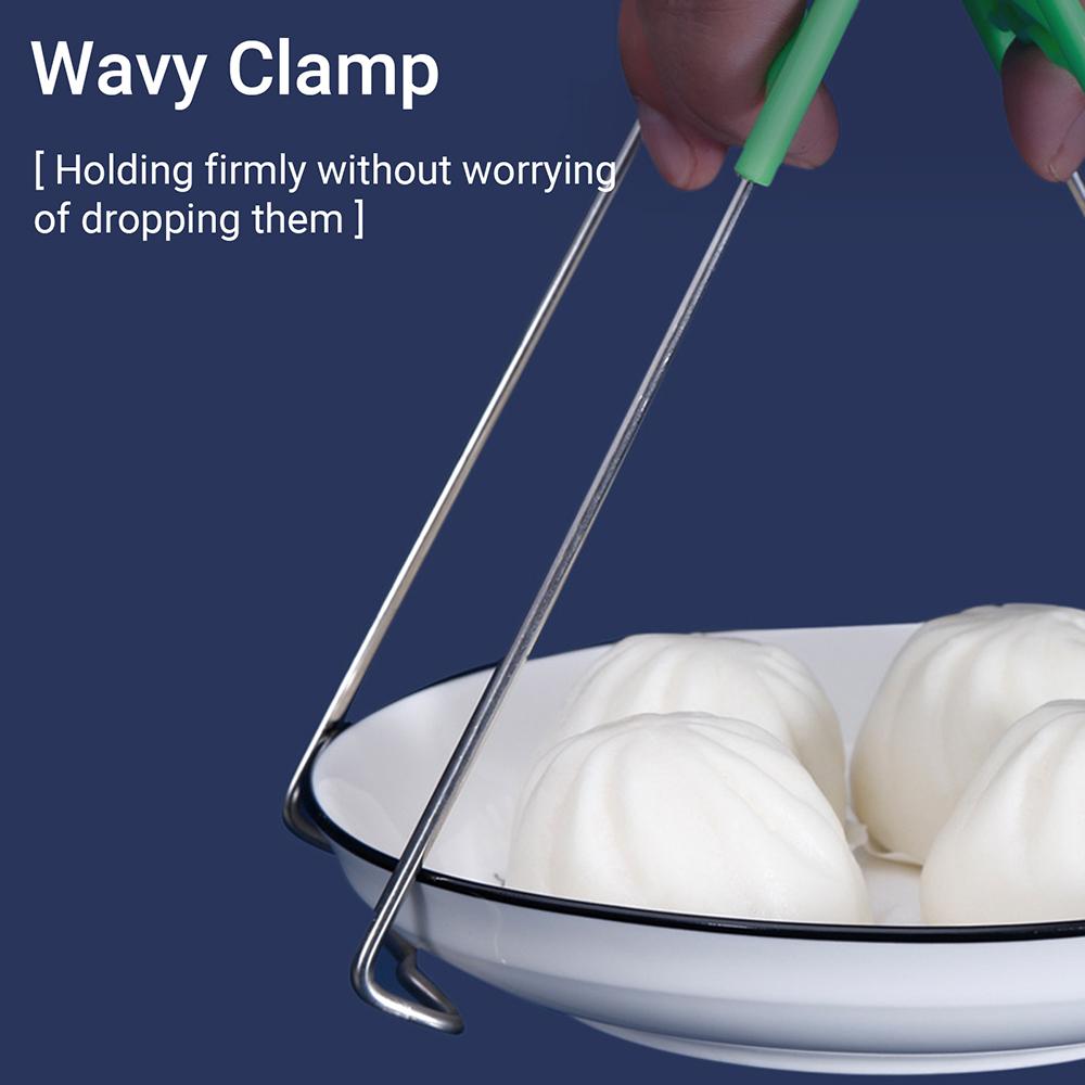 Захват для горячей тарелки, зажим для чаши, подъемник для горячей тарелки, поддон для посуды, зажим для посуды, кухонная складная горячая тарелка