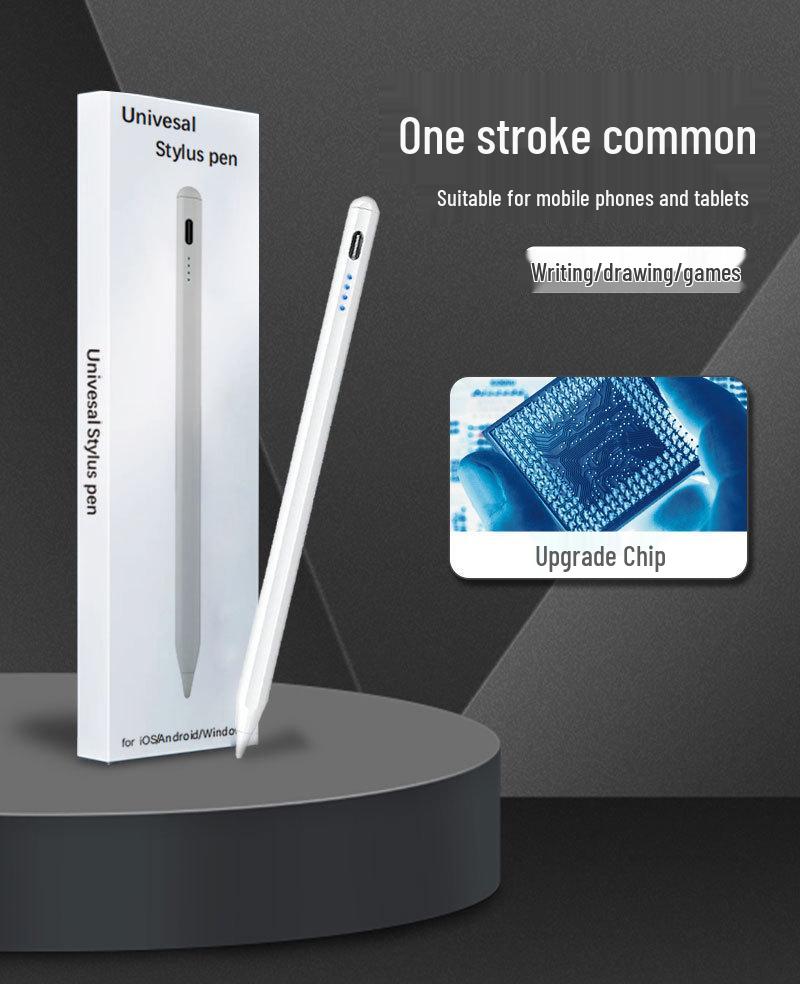 Емкостный стилус для iPad, совместимый с Apple Pencil, с магнитной зарядкой