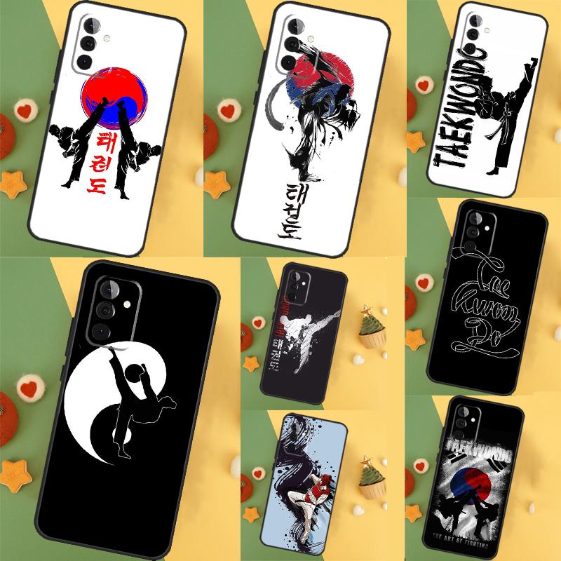 Чехол Kungfu Taekwondo для Samsung Galaxy A14 A34 A54 A55 A35 A15 A73 A53 A33 A23 A13 A12 A32 A52 A51