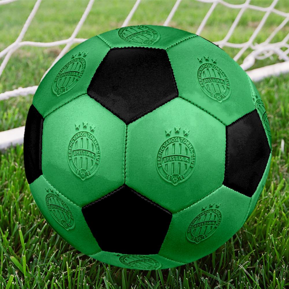 SIZE 5 Ferencvárosi TC Soccer Ball Colorful All Ages Machine Stitched PVC Competition Ready Durable High-Bounce
