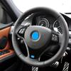 Декоративная накладка на панель рулевого колеса автомобиля для BMW 1 3 Серии E87 E90 E91 E92 E93 2005-2012 ABS Декоративная отделка Молдинг Наклейка